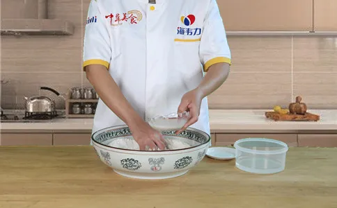 馒头泡打粉,加酵母水
