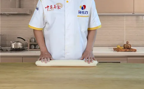 馒头泡打粉,搓成长条