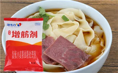 鸡翅香菇面的做法,海韦力增筋剂