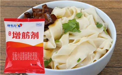 鸡丝蛋花面的做法,海韦力增筋剂