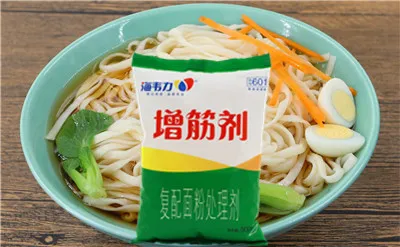 绿茶冷面的做法,海韦力增筋剂
