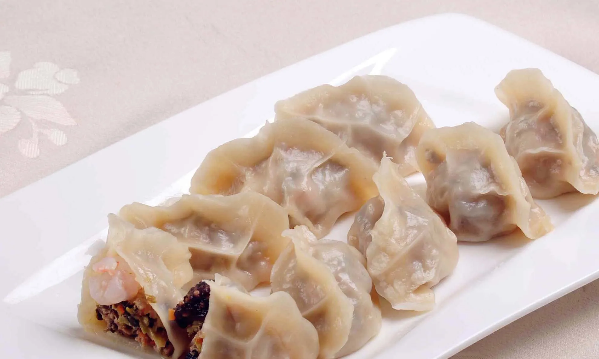 金银双色饺的做法步骤