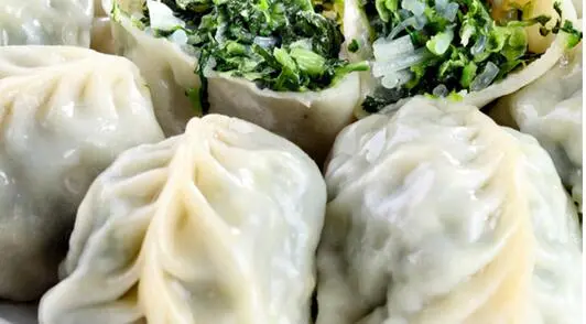 青菜猪肉水饺的做法步骤