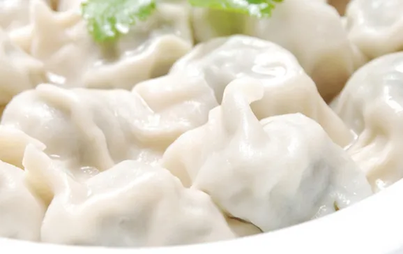榨菜豆角素蒸饺的做法步骤