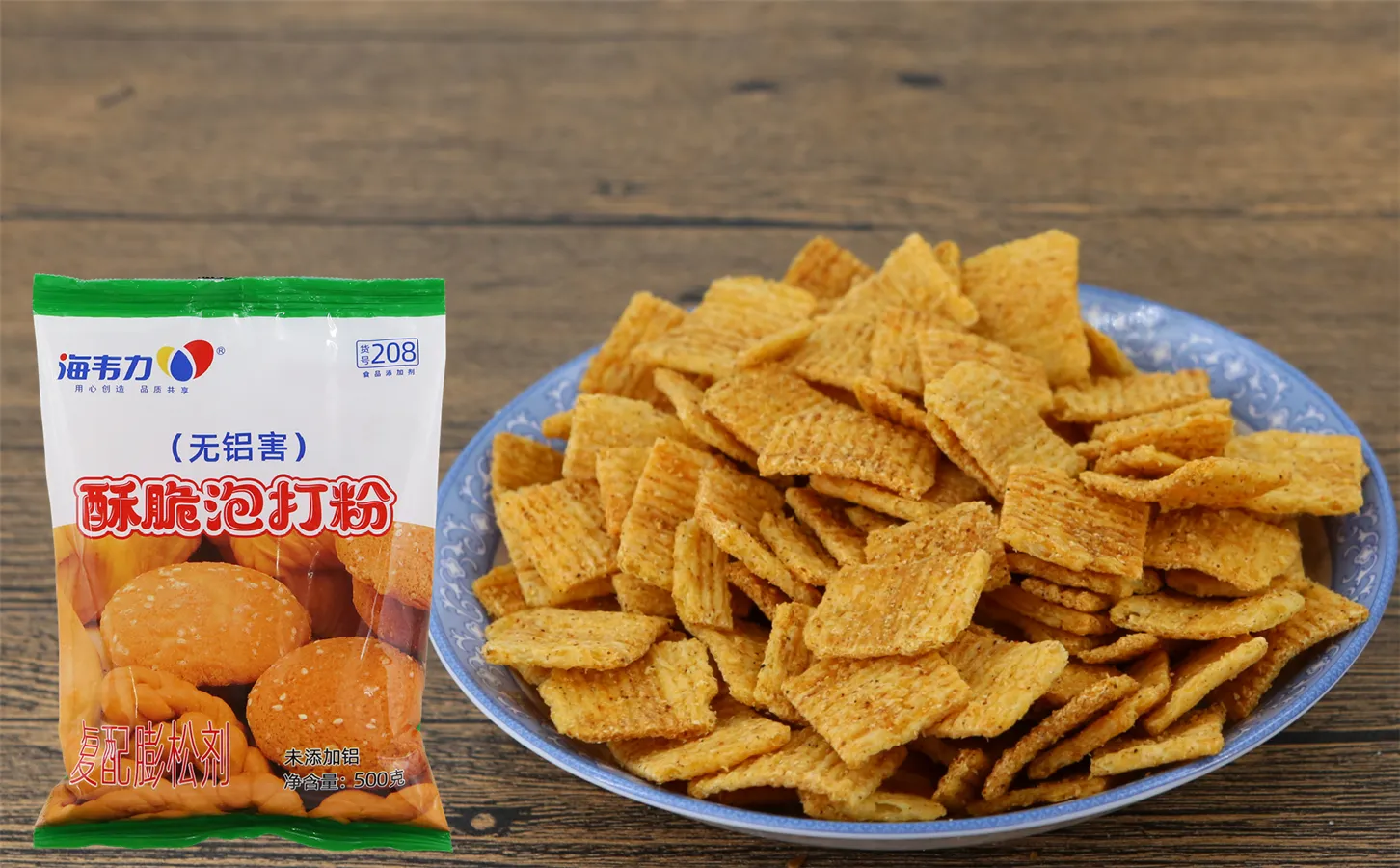海韦力酥脆泡打粉,麻花的做法