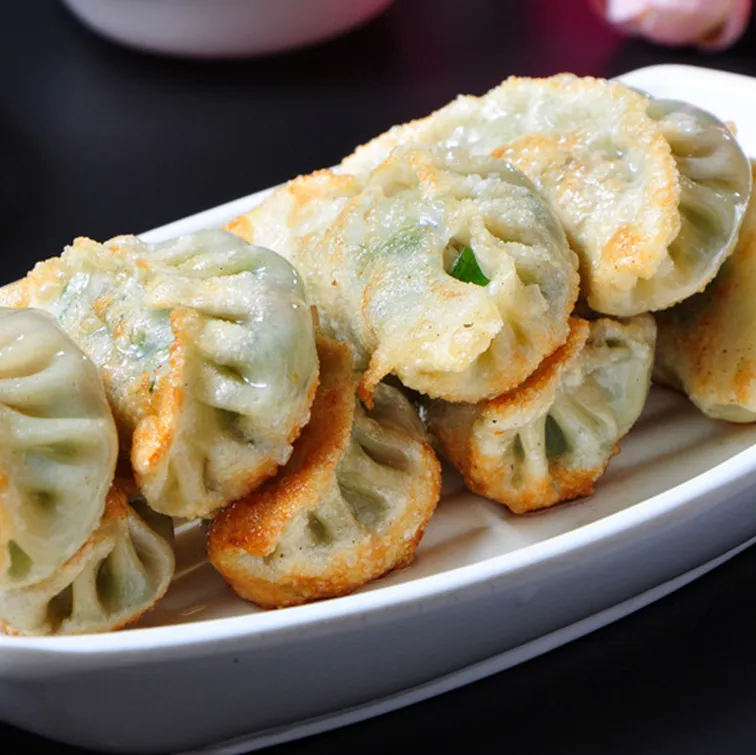 茴香猪肉煎饺的做法步骤