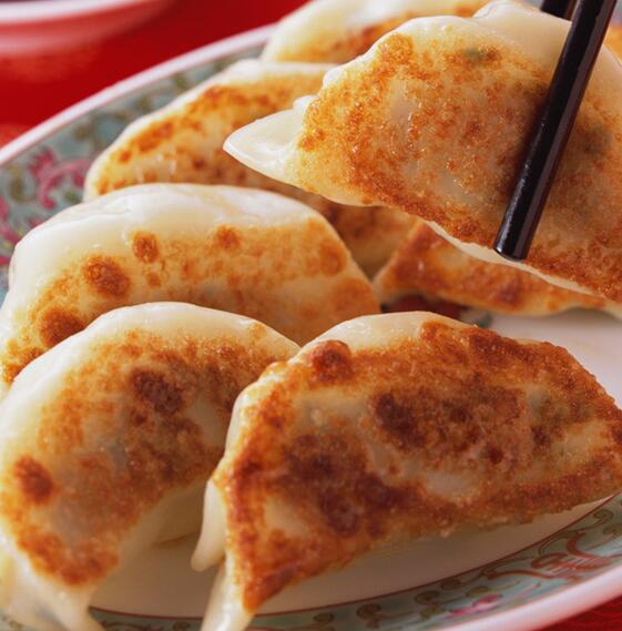 塔香猪肉锅贴的做法步骤