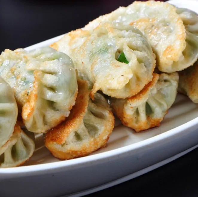 香菜牛肉煎饺的做法步骤