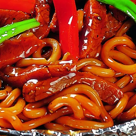 咖喱牛肉炒面的做法步骤