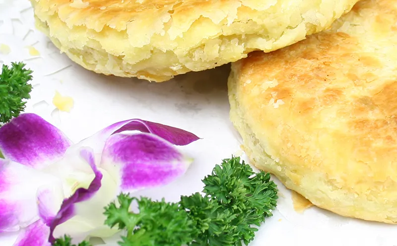 鸡金白糖饼