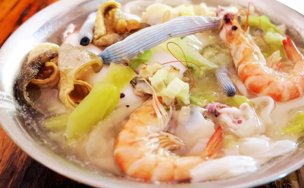 三鲜大馅馄饨