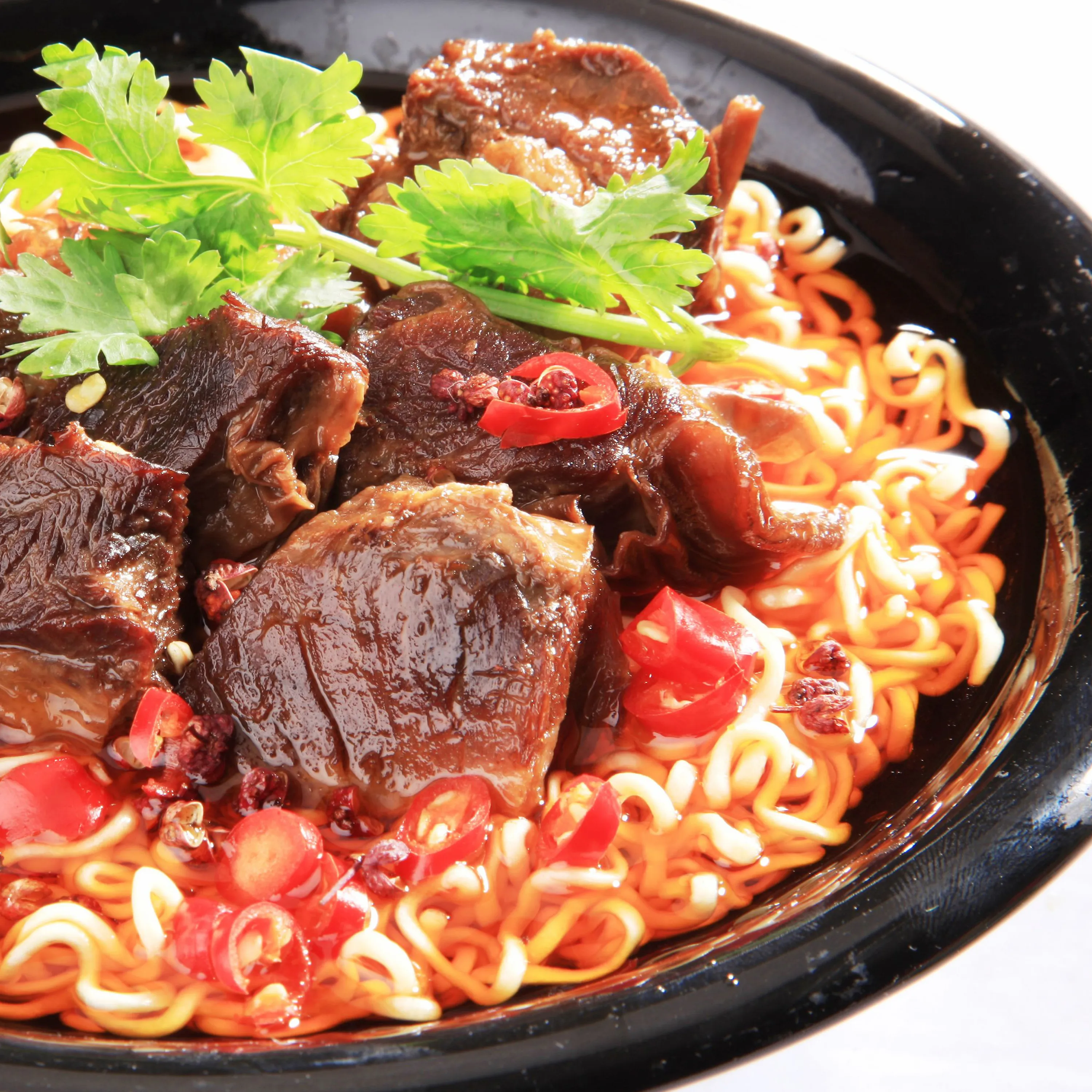 咖喱牛肉拌面
