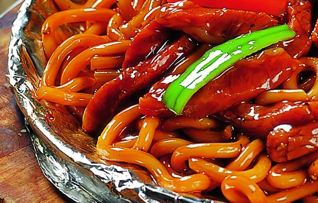 虾爆鳝面