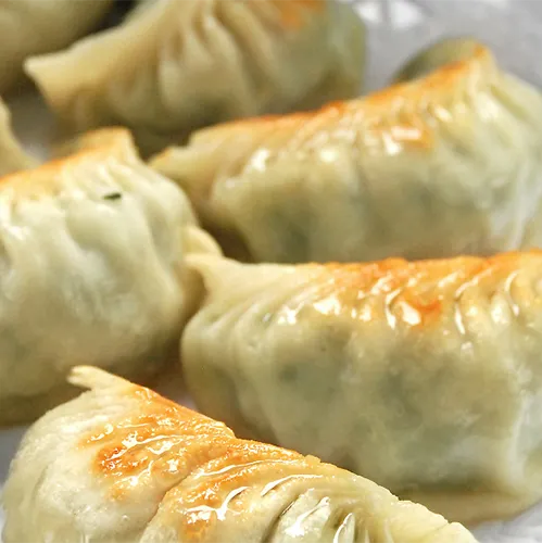 榨菜猪肉蒸饺