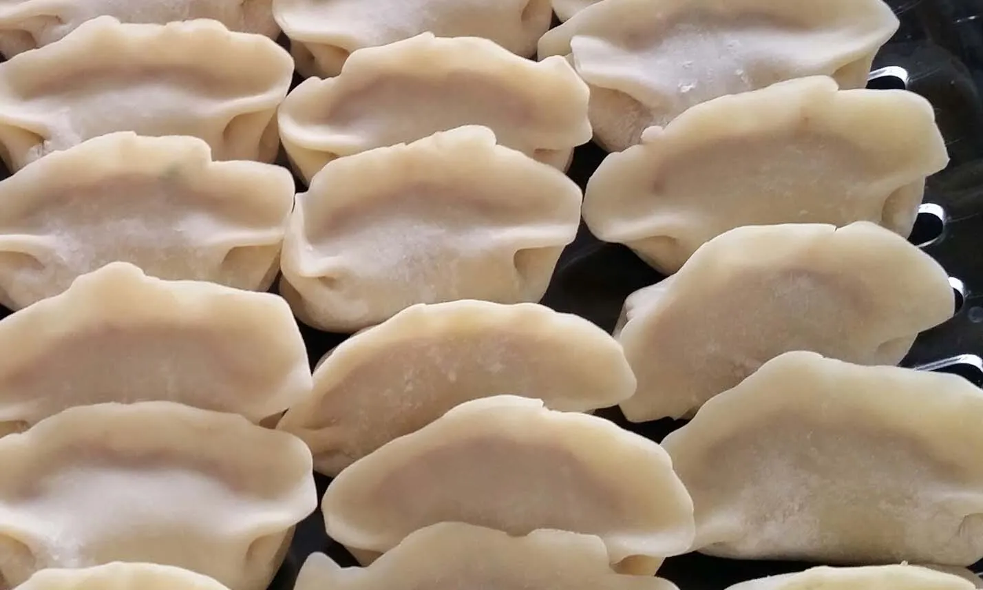 莲藕猪肉水饺