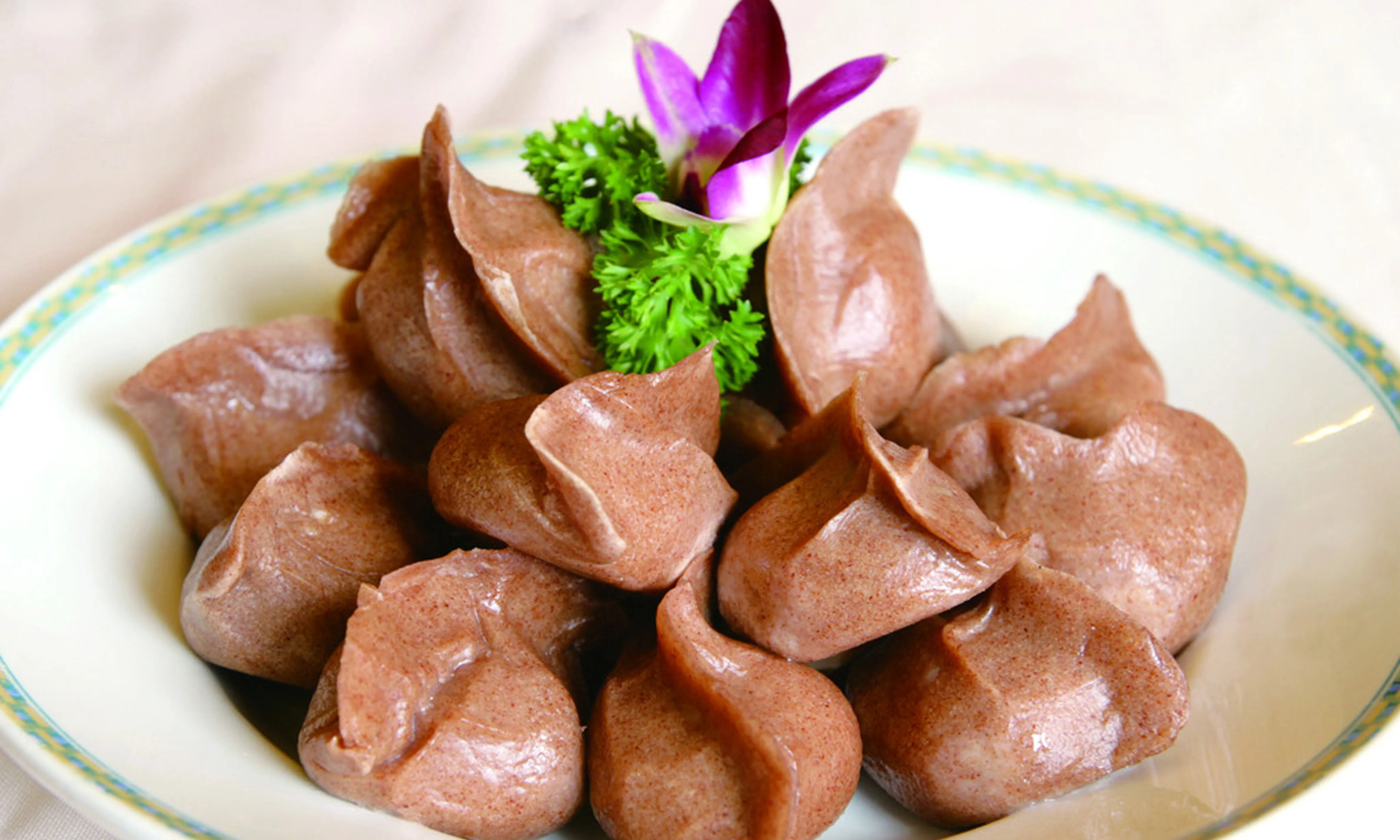 虾仁豆腐蒸饺