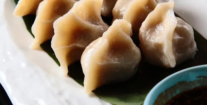 辣椒猪肉蒸饺