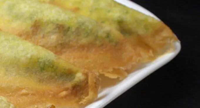 雪里红素饺