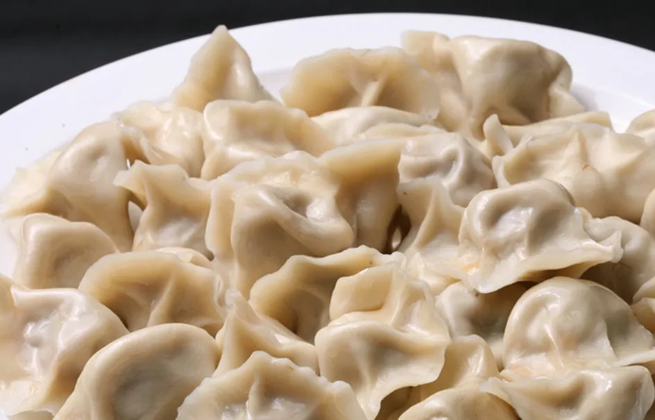 韭黄水饺