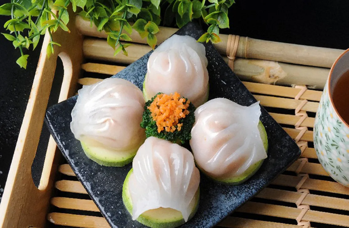 香菇魔芋素饺