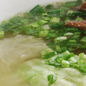 素三丝面