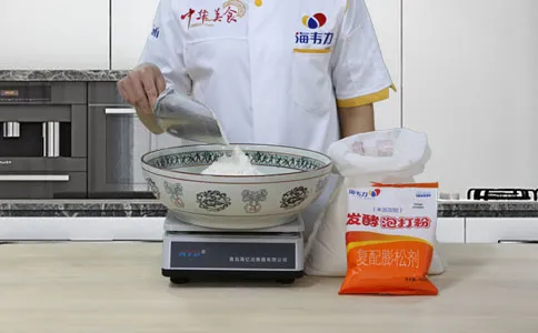 花卷发酵泡打粉的使用说明,称量面粉