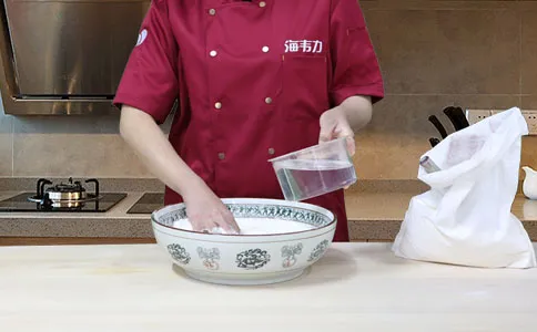 发面千层饼发酵泡打粉的使用说明,和面