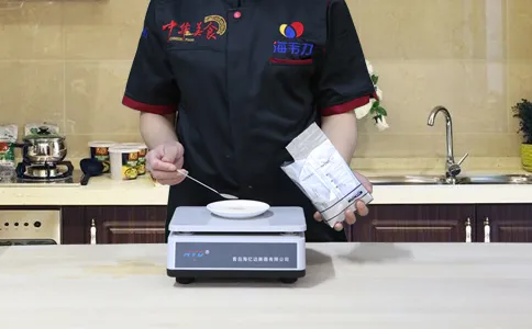 发面馅饼发酵泡打粉的使用说明,称量酵母