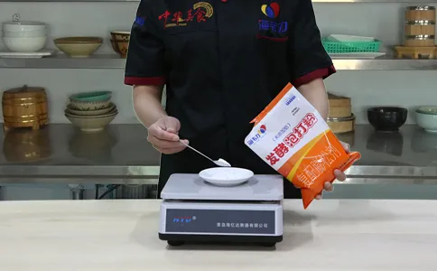 大米发糕发酵泡打粉的使用说明,称量发酵泡打粉