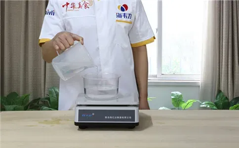 小笼包泡打粉的使用说明,称量水