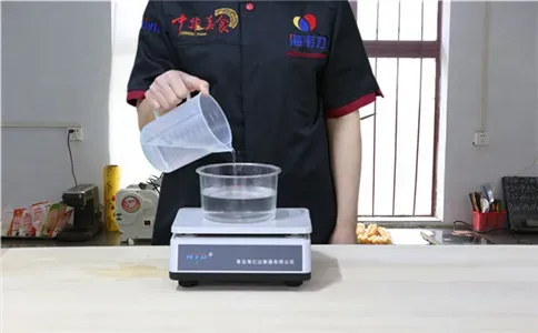 生煎包泡打粉的使用说明,称量水