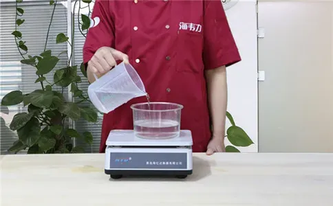 手工馒头泡打粉的使用说明,称量水