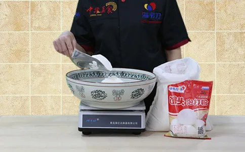馒头泡打粉的使用说明,称量面粉