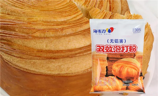 海韦力双效无铝泡打粉,酵母能代替泡打粉吗