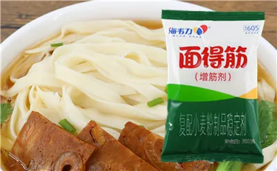海韦力面得筋,七彩饺子