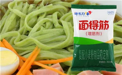 海韦力面得筋,青椒饺子