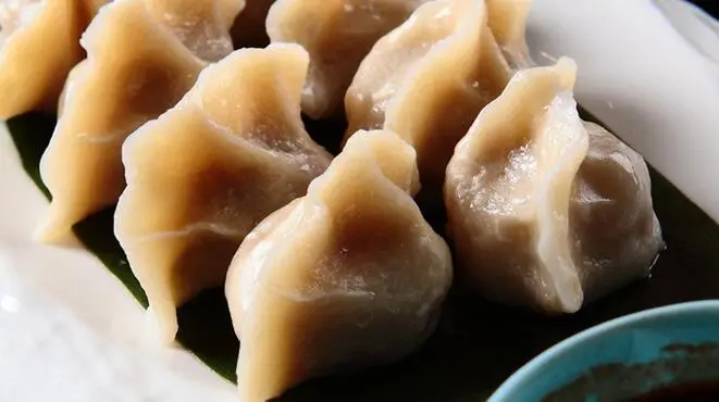 晶莹虾贝饺的做法