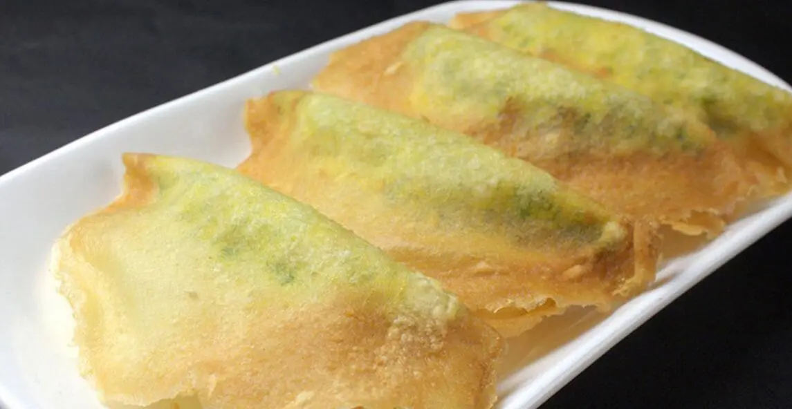 绿豆三角饺的做法