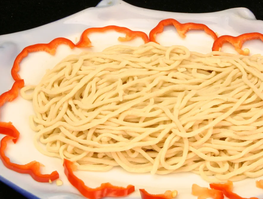 肉丝木耳面的做法