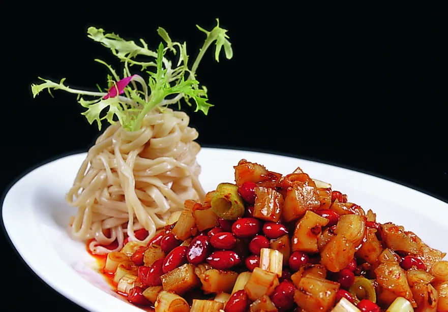 肉丝汤面的做法