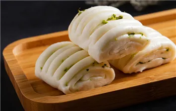黑芝麻葱油条卷的做法步骤