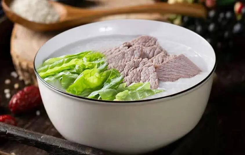 山药肉丝粥的做法步骤