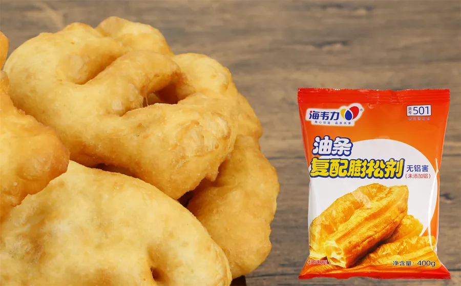 快速无铝油条膨松剂方法,茴香小油条的怎么做