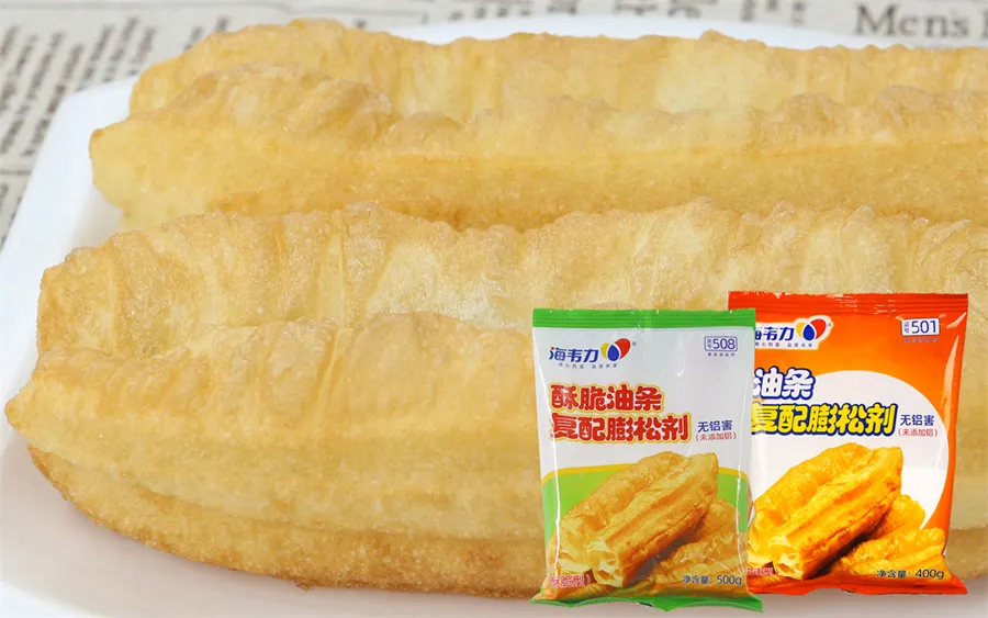 酥脆油条膨松剂,茴香油条的做