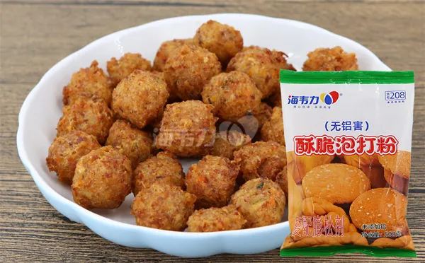 海韦力酥脆泡打粉,油炸芝士小零食的做法