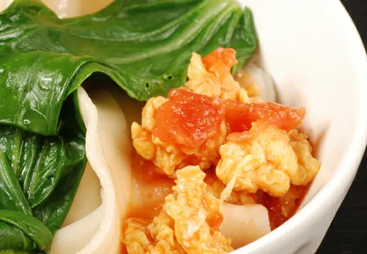 油菜瘦肉丝干拌面的做法步骤