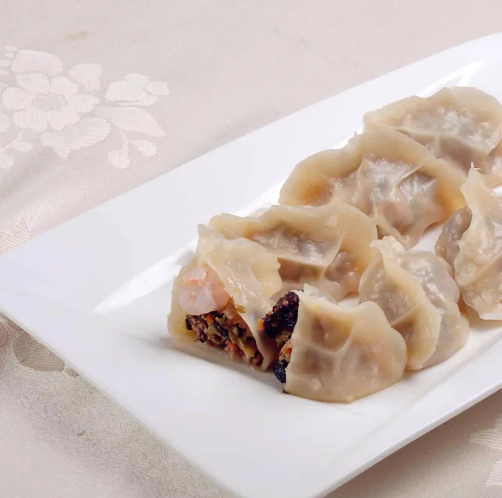 水晶虾仁饺的做法步骤