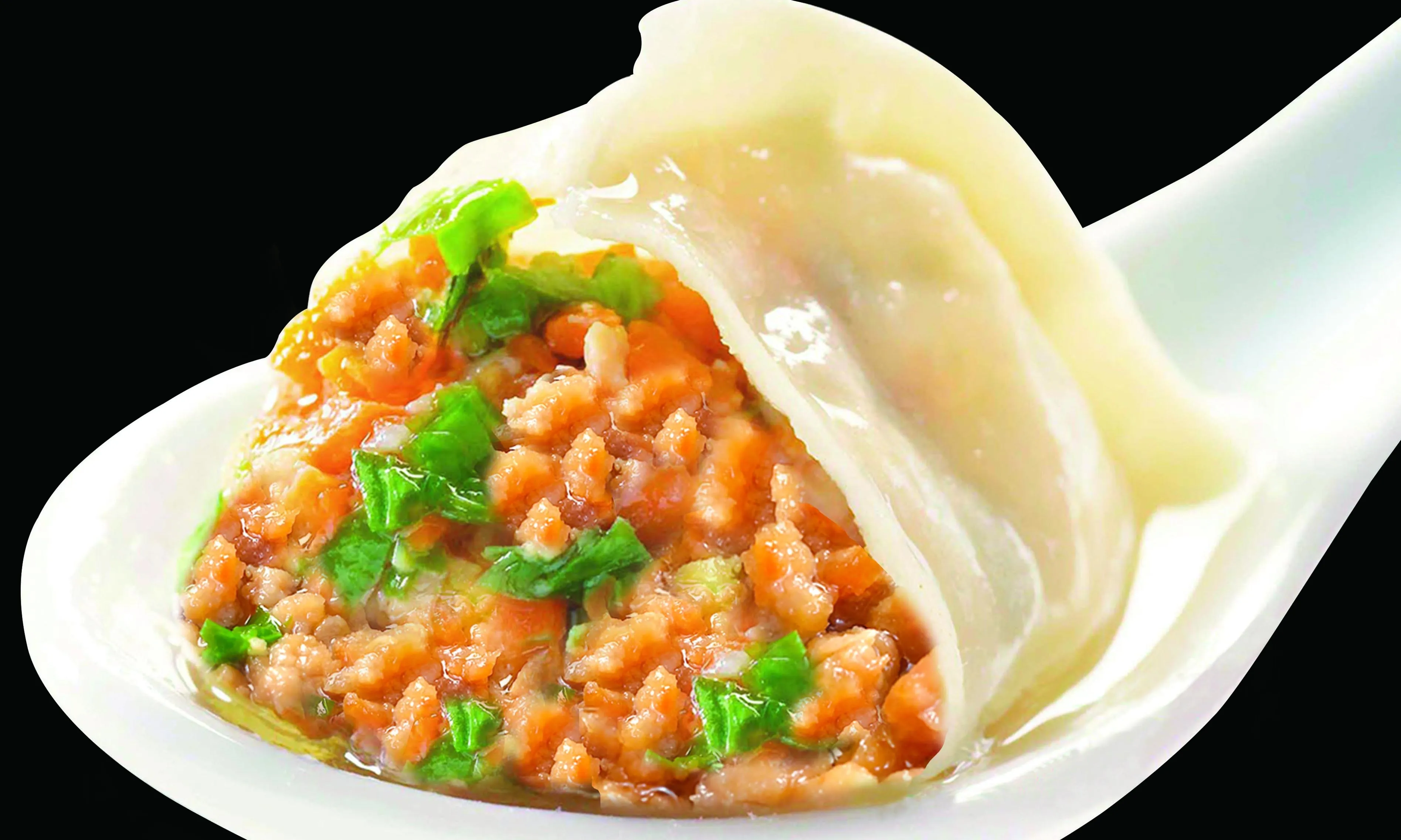 白菜猪肉水饺的做法步骤