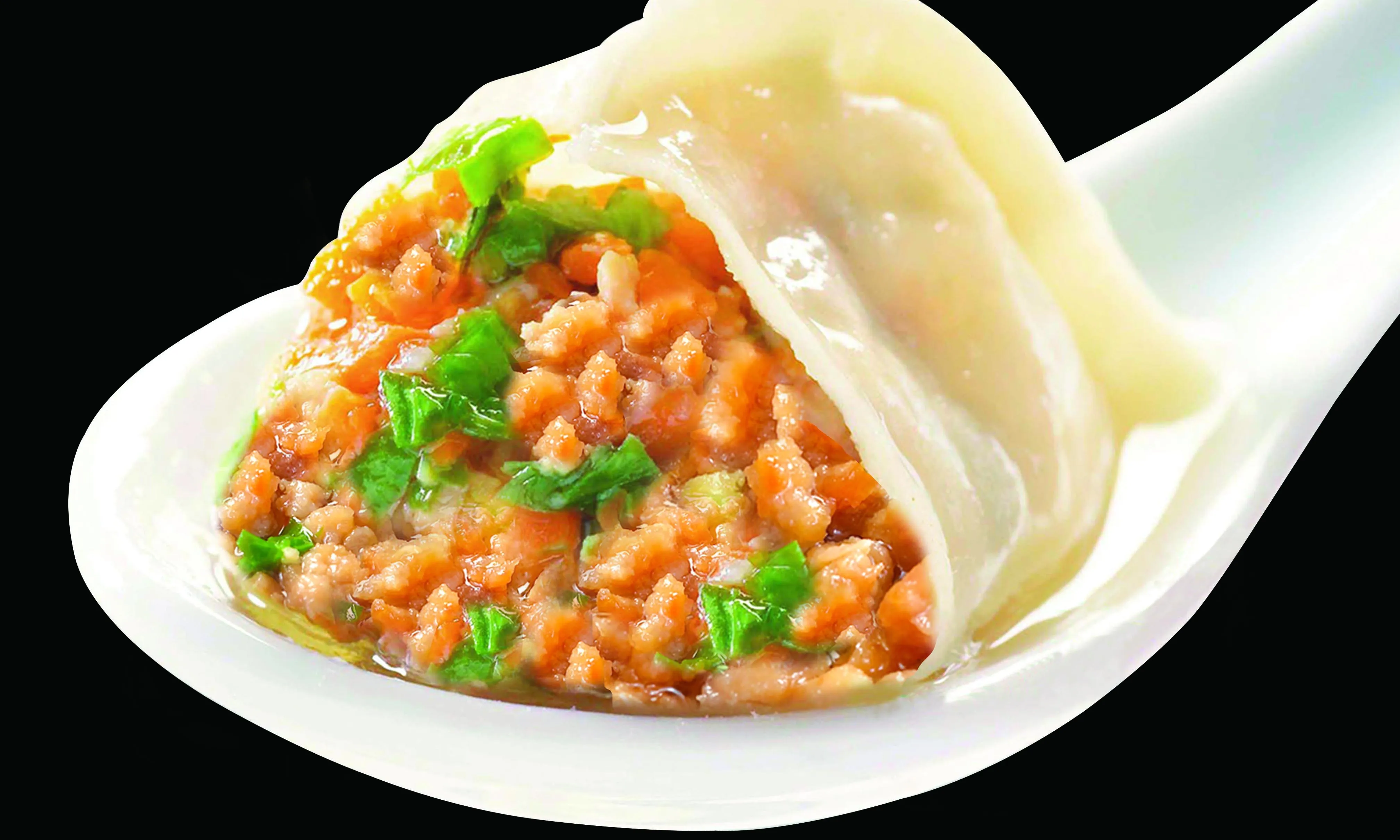 白菜猪肉水饺的做法步骤