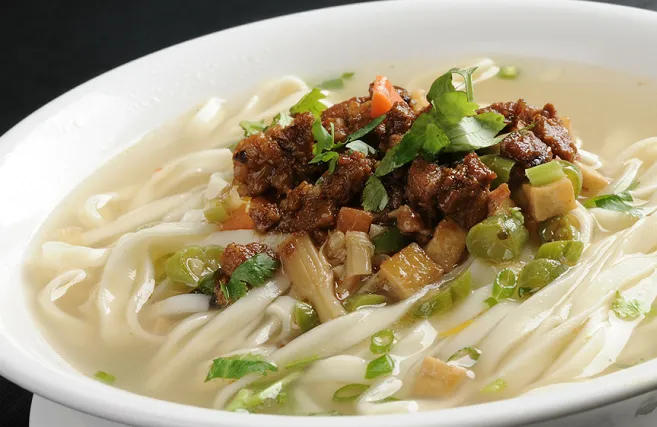 雪菜肉丝面